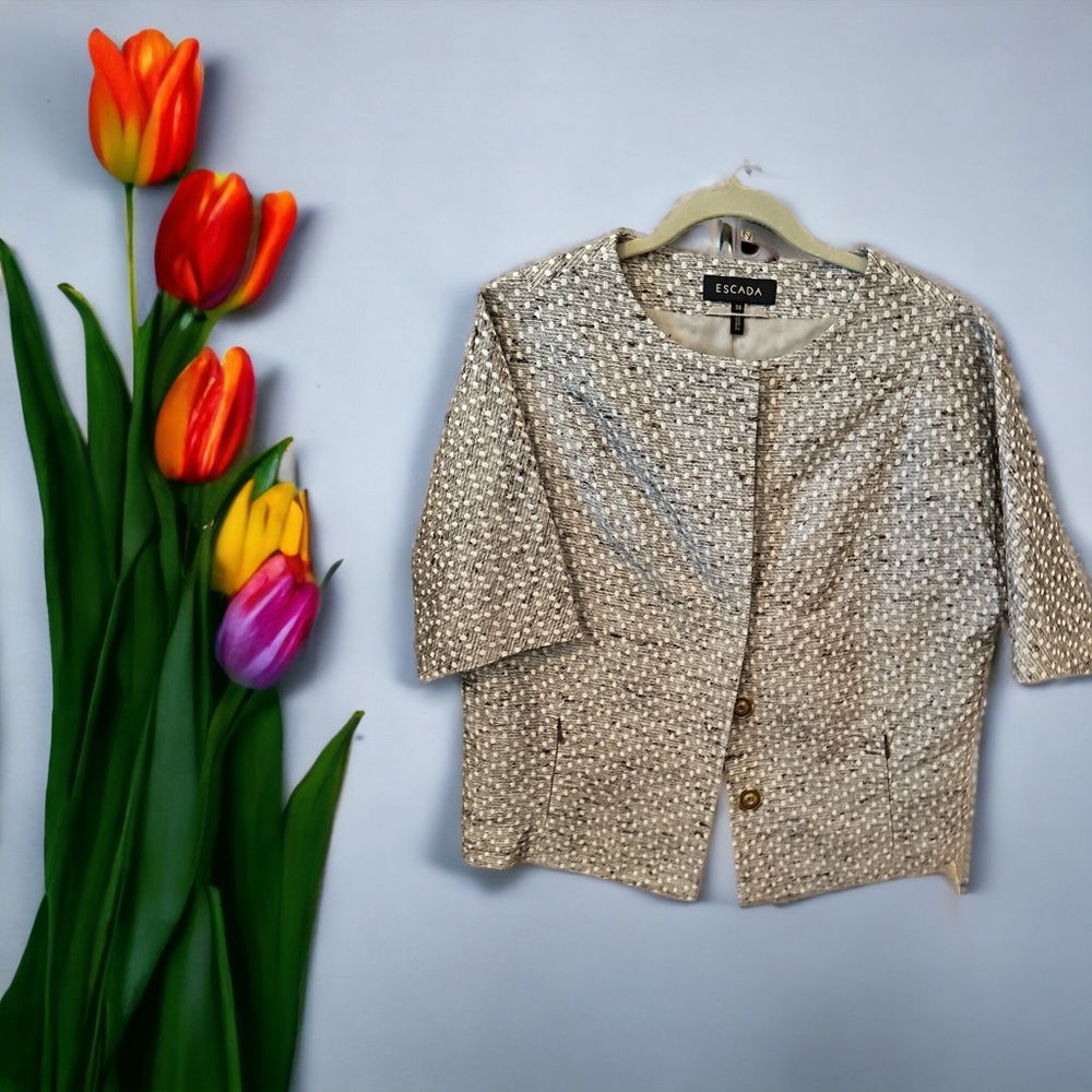π₯ SOLD!!! π₯ Escada Jacket - Picture 1 of 4